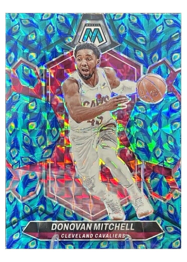 2023-24 Panini Mosaic Base Set Donovan Mitchell #143 card