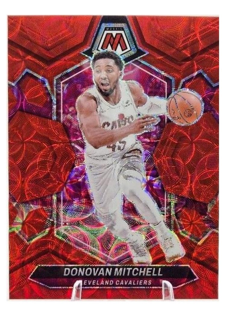 2023-24 Panini Mosaic Base Set Donovan Mitchell #143 card