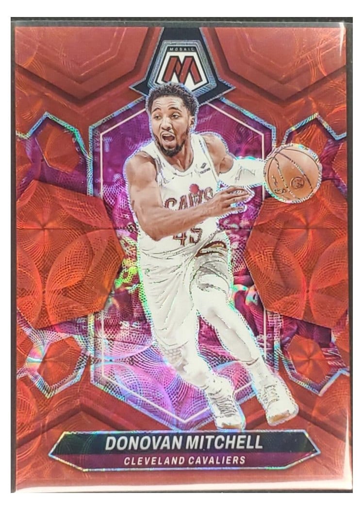 2023-24 Panini Mosaic Base Set Donovan Mitchell #143 card