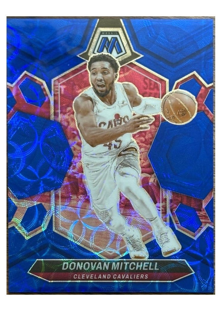 2023-24 Panini Mosaic Base Set Donovan Mitchell #143 card