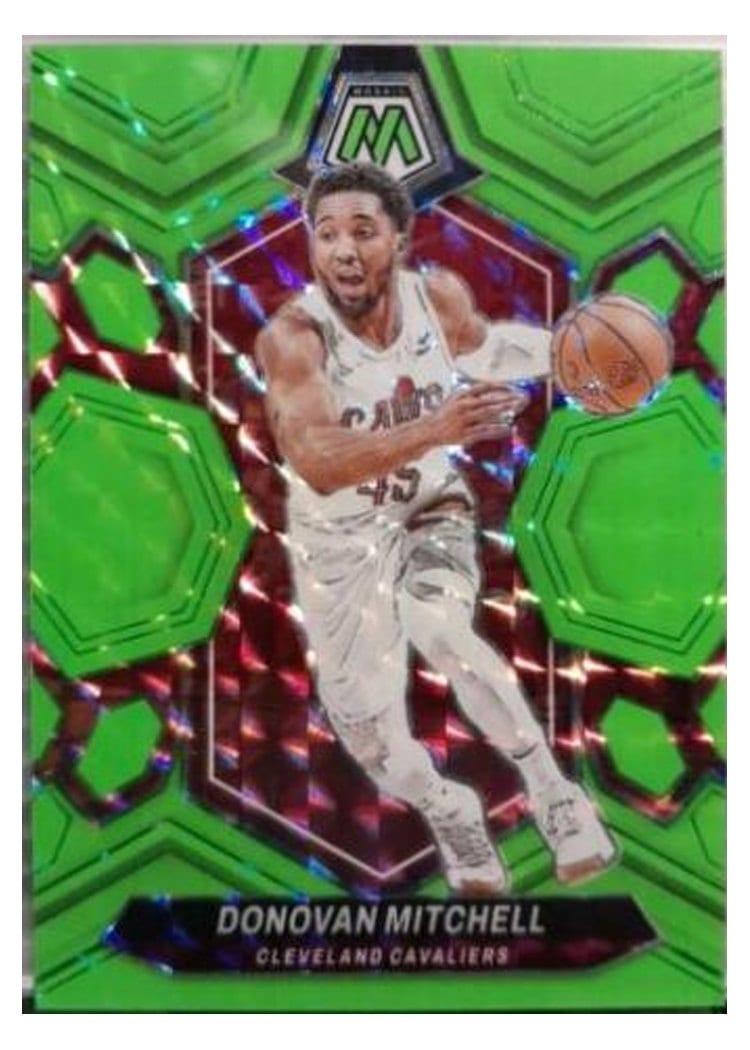 2023-24 Panini Mosaic Base Set Donovan Mitchell #143 card