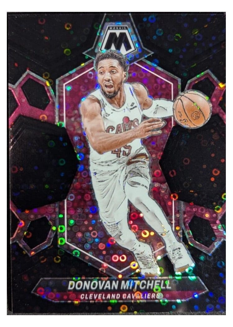 2023-24 Panini Mosaic Base Set Donovan Mitchell #143 card
