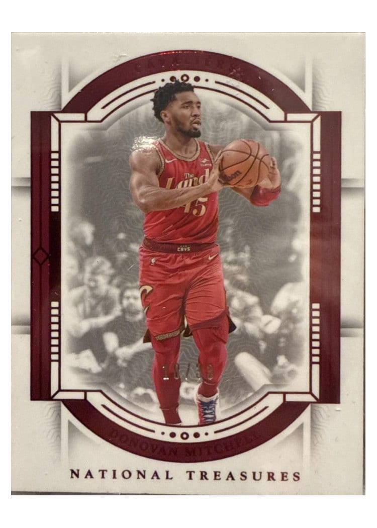 2023-24 Panini National Treasures Base Set Donovan Mitchell #99 card