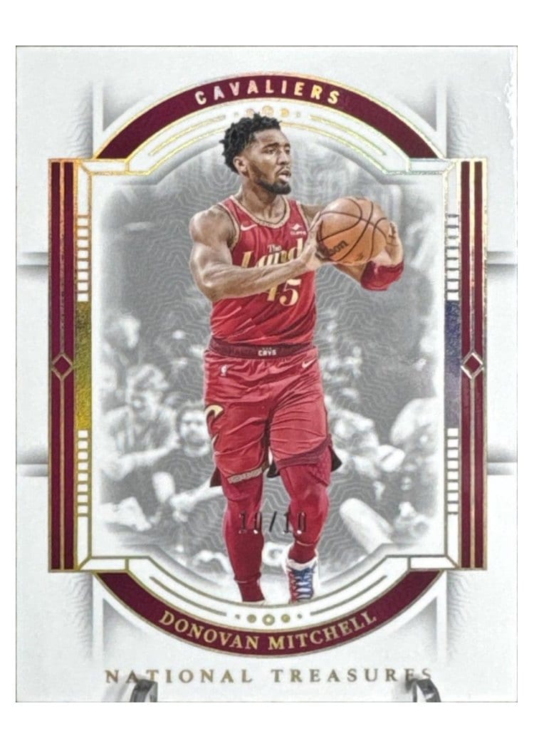 2023-24 Panini National Treasures Base Set Donovan Mitchell #99 card