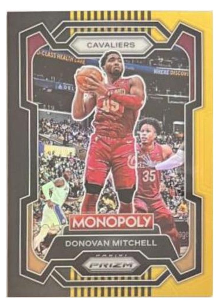 2023-24 Panini Prizm Base Set Donovan Mitchell #43 card
