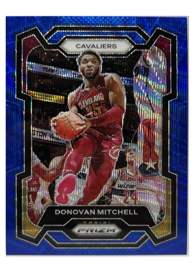 2023-24 Panini Prizm Base Set Donovan Mitchell #43 card