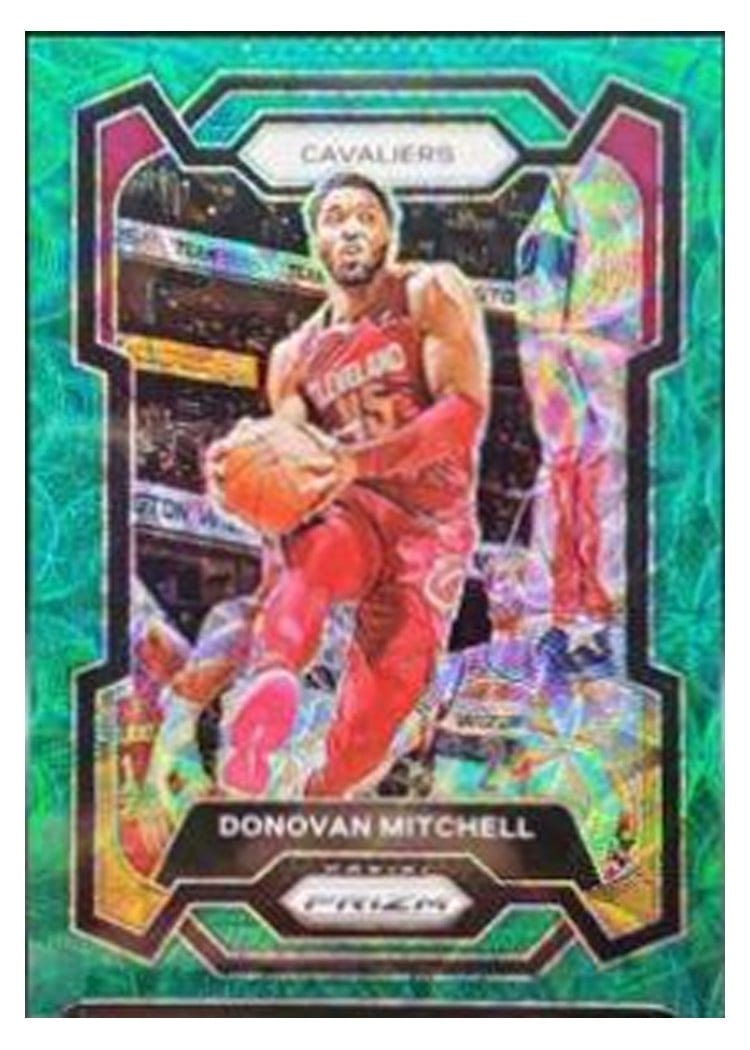 2023-24 Panini Prizm Base Set Donovan Mitchell #43 card