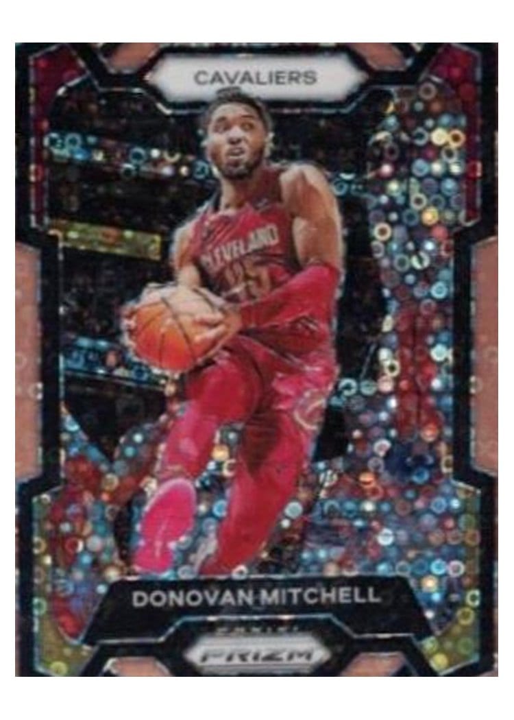 2023-24 Panini Prizm Base Set Donovan Mitchell #43 card