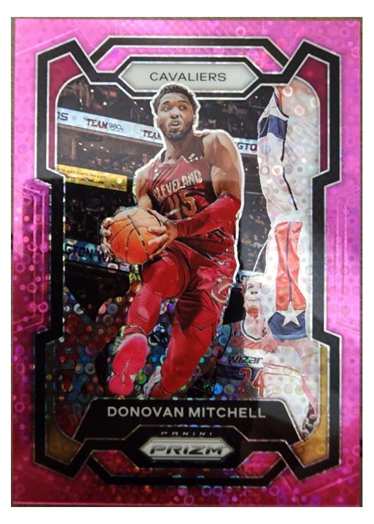2023-24 Panini Prizm Base Set Donovan Mitchell #43 card