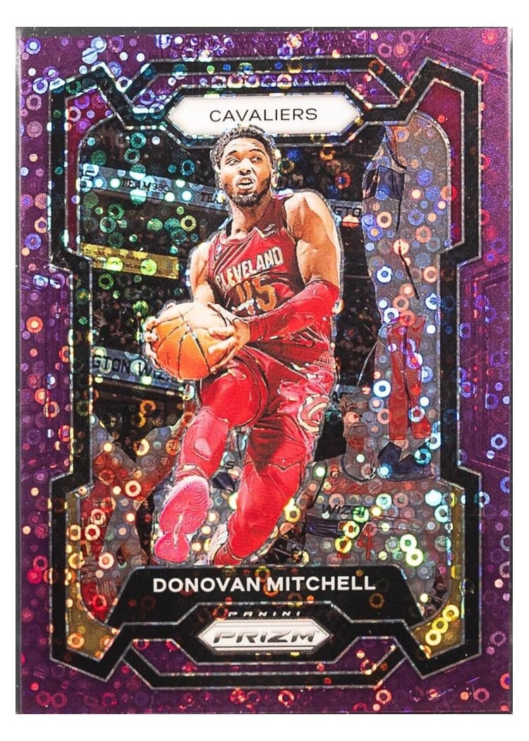 2023-24 Panini Prizm Base Set Donovan Mitchell #43 card