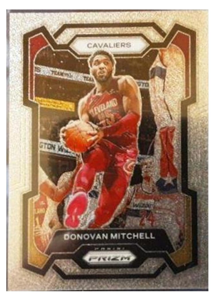 2023-24 Panini Prizm Base Set Donovan Mitchell #43 card