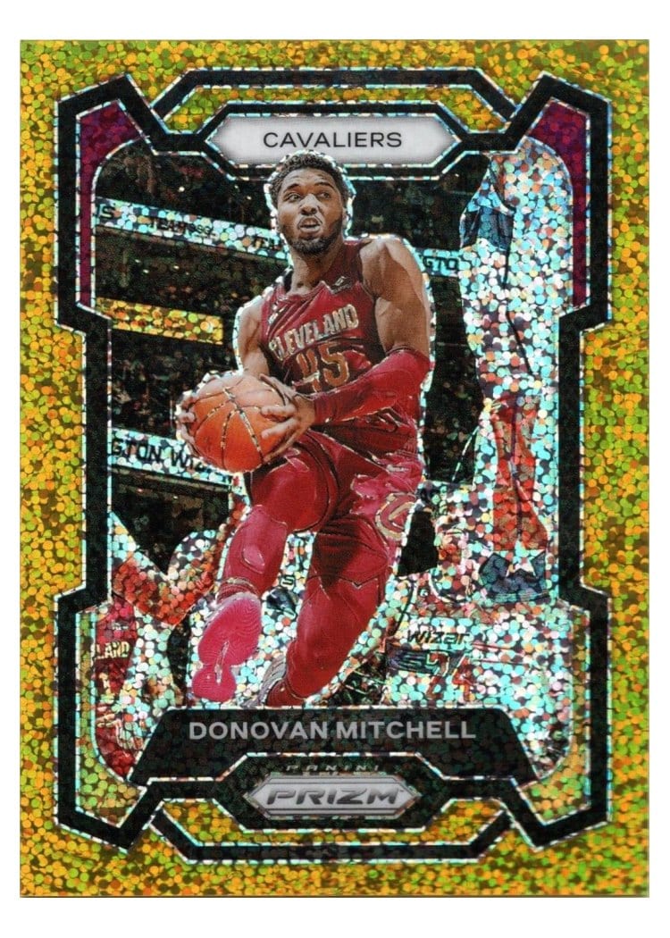 2023-24 Panini Prizm Base Set Donovan Mitchell #43 card