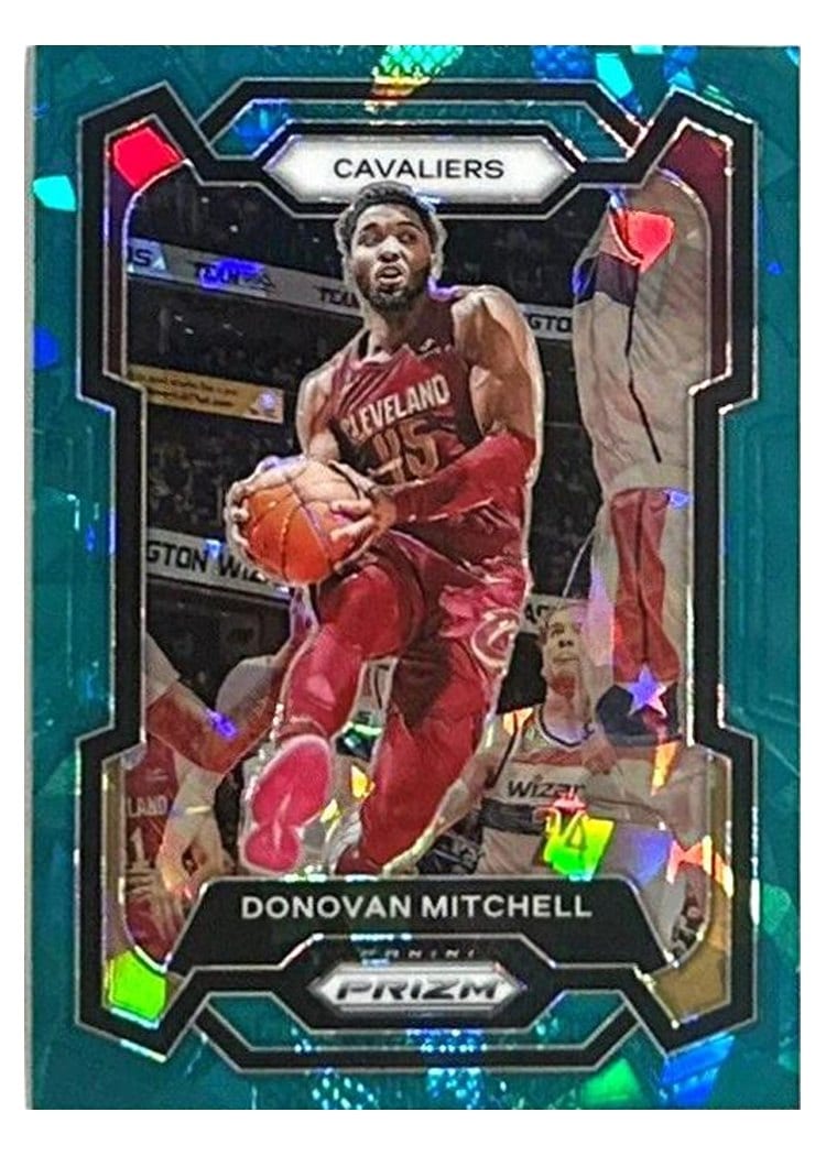 2023-24 Panini Prizm Base Set Donovan Mitchell #43 card