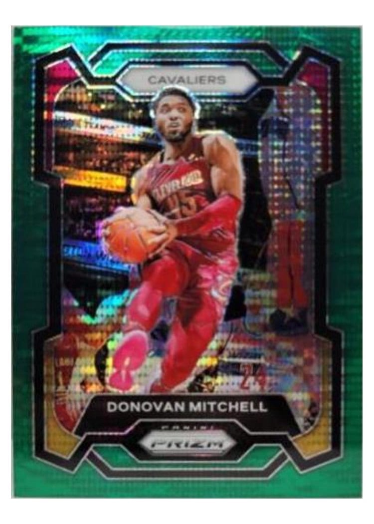 2023-24 Panini Prizm Base Set Donovan Mitchell #43 card