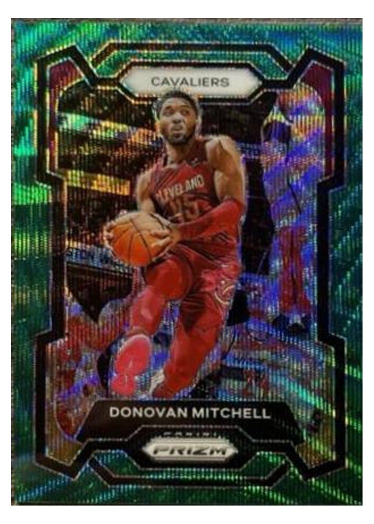 2023-24 Panini Prizm Base Set Donovan Mitchell #43 card
