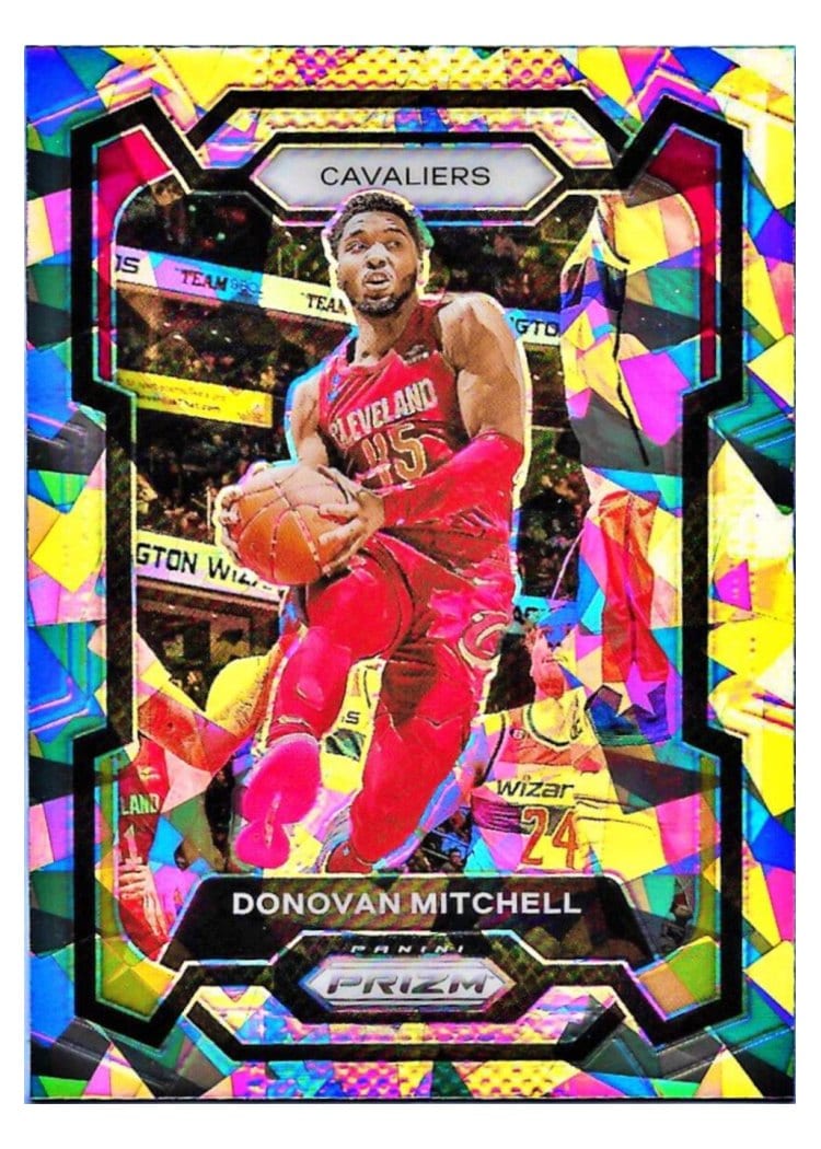 2023-24 Panini Prizm Base Set Donovan Mitchell #43 card