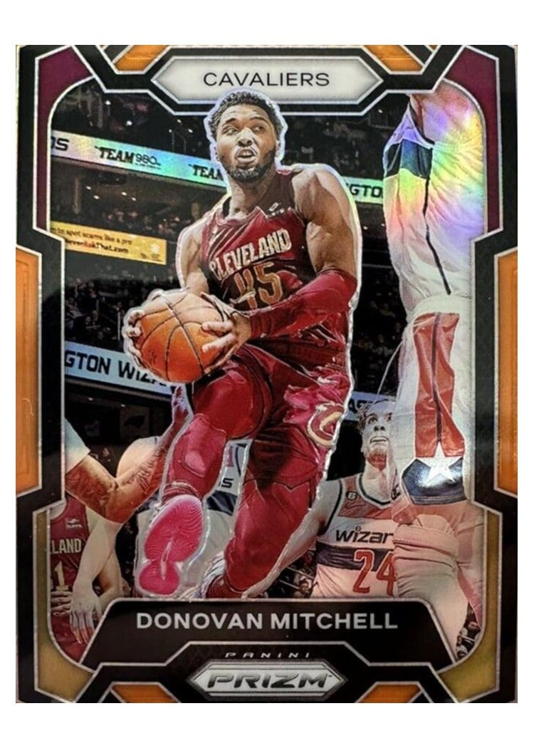 2023-24 Panini Prizm Base Set Donovan Mitchell #43 card