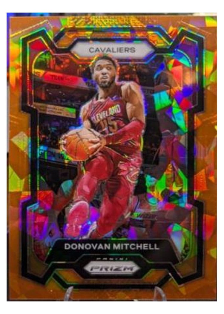 2023-24 Panini Prizm Base Set Donovan Mitchell #43 card
