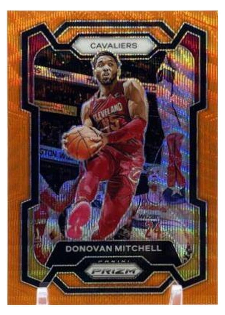 2023-24 Panini Prizm Base Set Donovan Mitchell #43 card