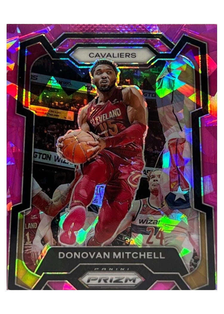 2023-24 Panini Prizm Base Set Donovan Mitchell #43 card