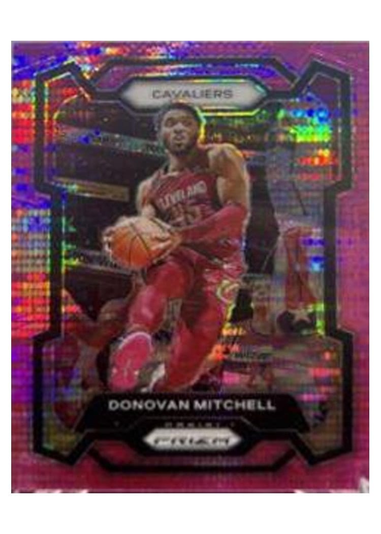 2023-24 Panini Prizm Base Set Donovan Mitchell #43 card