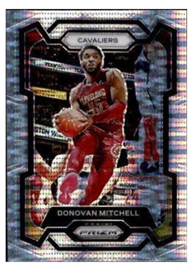 2023-24 Panini Prizm Base Set Donovan Mitchell #43 card