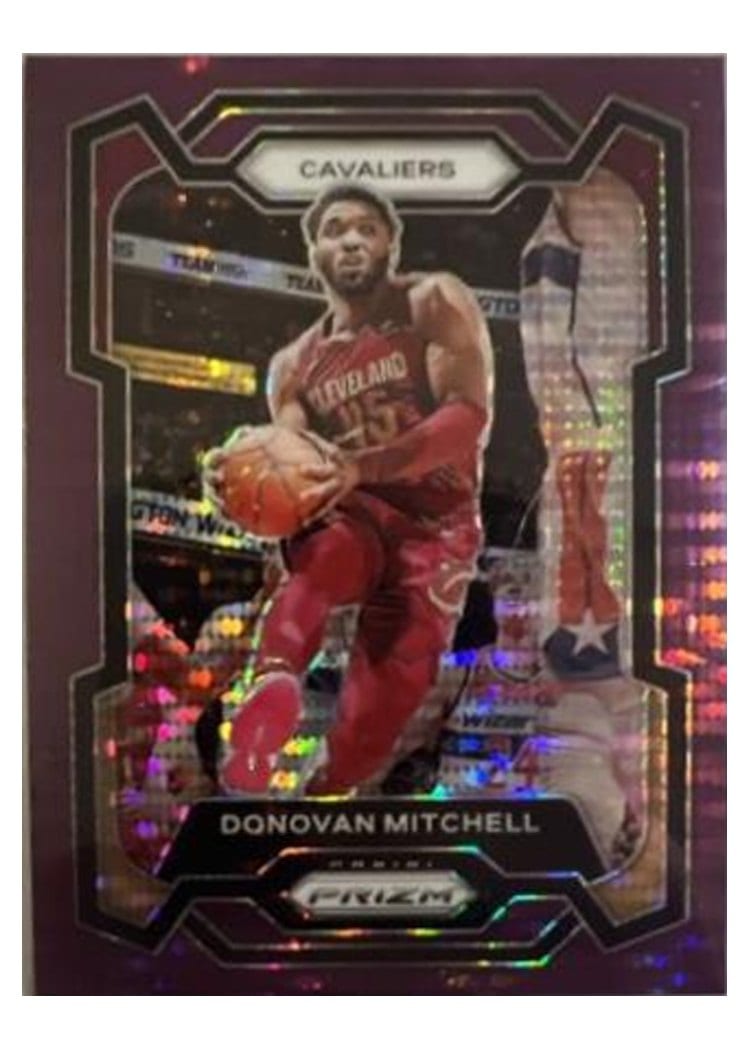 2023-24 Panini Prizm Base Set Donovan Mitchell #43 card