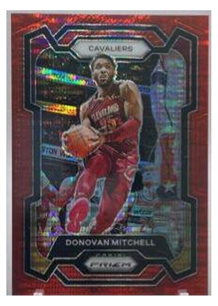 2023-24 Panini Prizm Base Set Donovan Mitchell #43 card