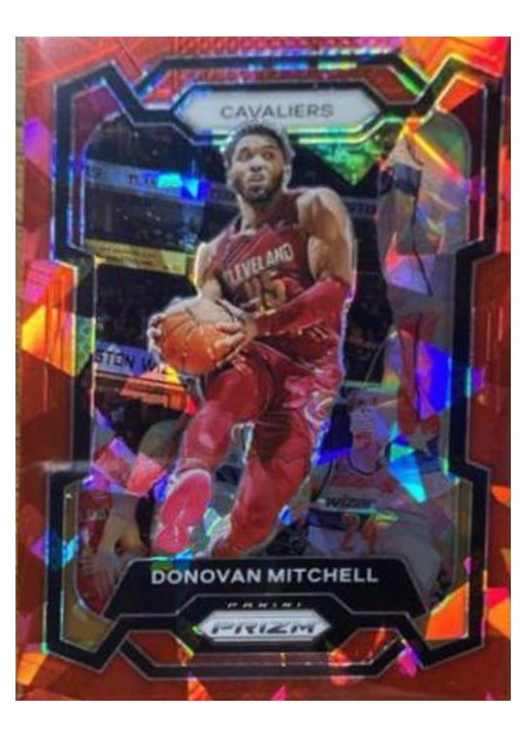 2023-24 Panini Prizm Base Set Donovan Mitchell #43 card