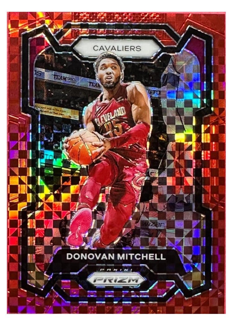2023-24 Panini Prizm Base Set Donovan Mitchell #43 card