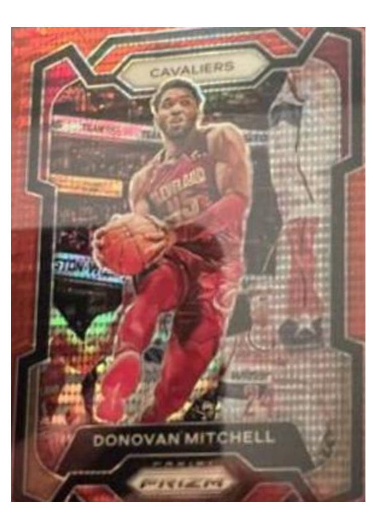 2023-24 Panini Prizm Base Set Donovan Mitchell #43 card