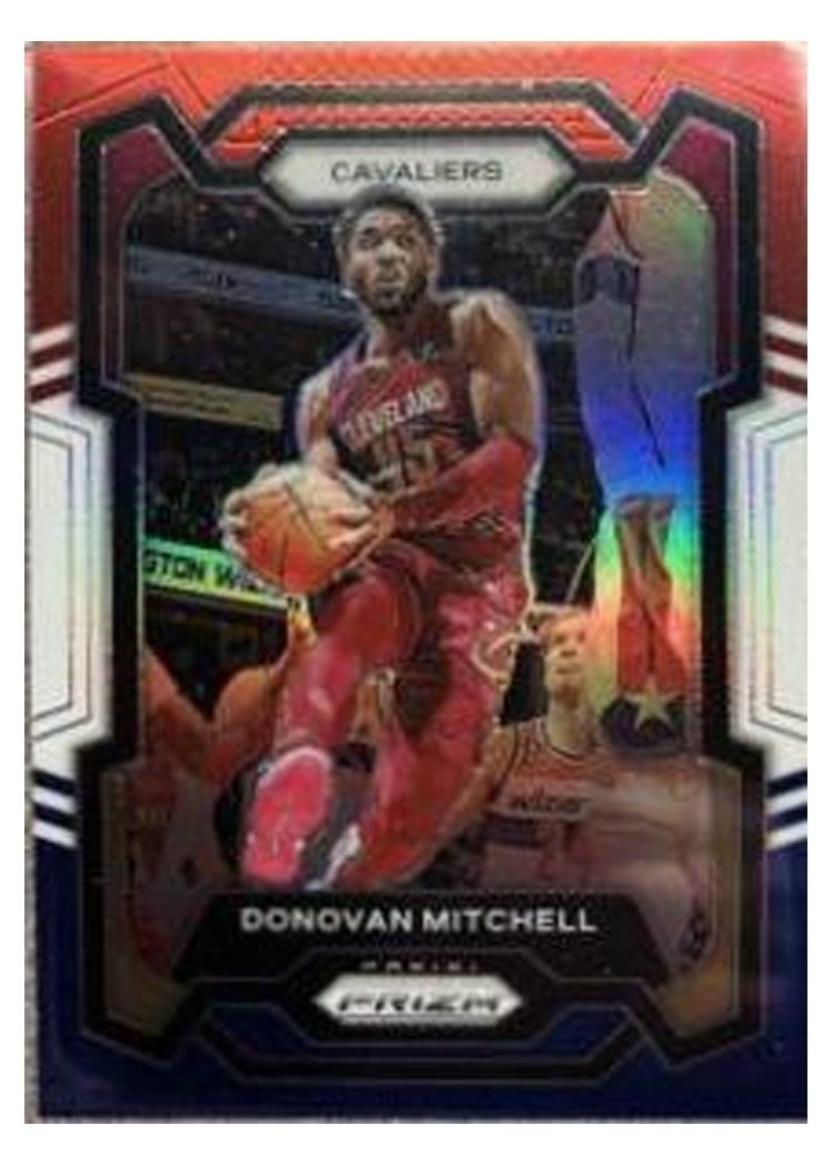 2023-24 Panini Prizm Base Set Donovan Mitchell #43 card