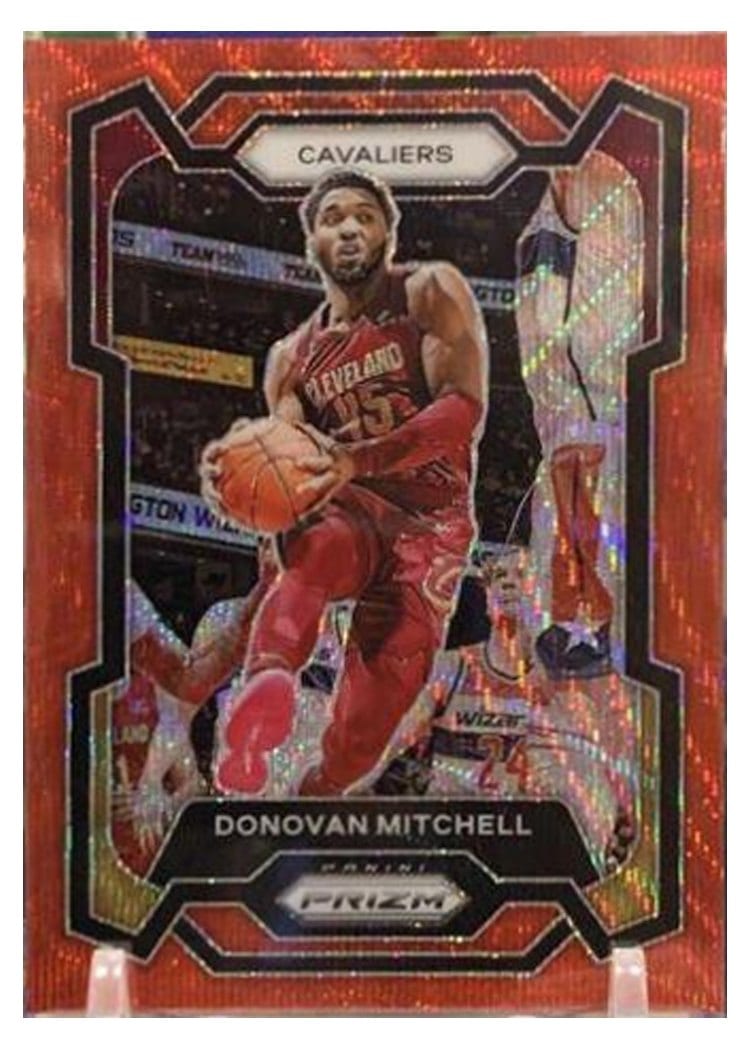 2023-24 Panini Prizm Base Set Donovan Mitchell #43 card