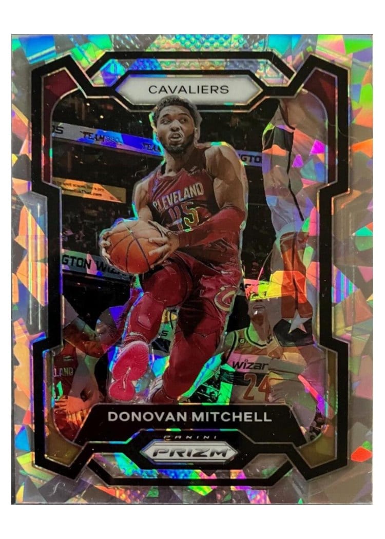 2023-24 Panini Prizm Base Set Donovan Mitchell #43 card