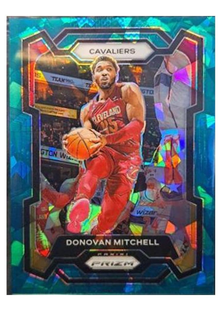 2023-24 Panini Prizm Base Set Donovan Mitchell #43 card