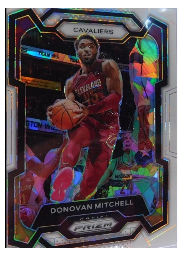 2023-24 Panini Prizm Base Set Donovan Mitchell #43 card
