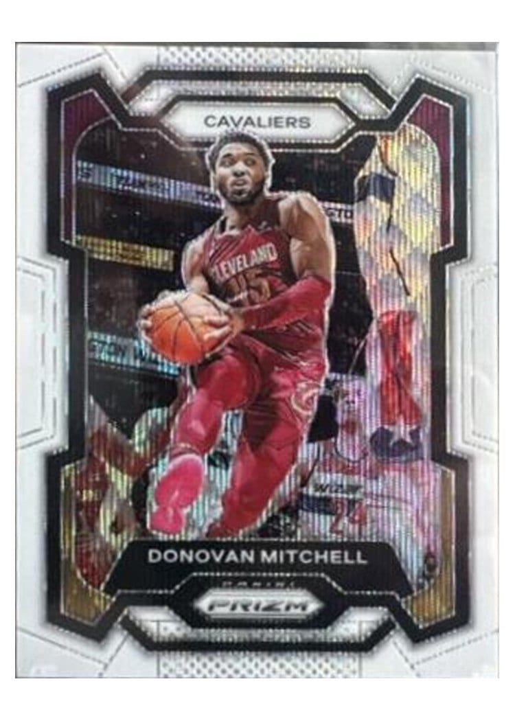 2023-24 Panini Prizm Base Set Donovan Mitchell #43 card