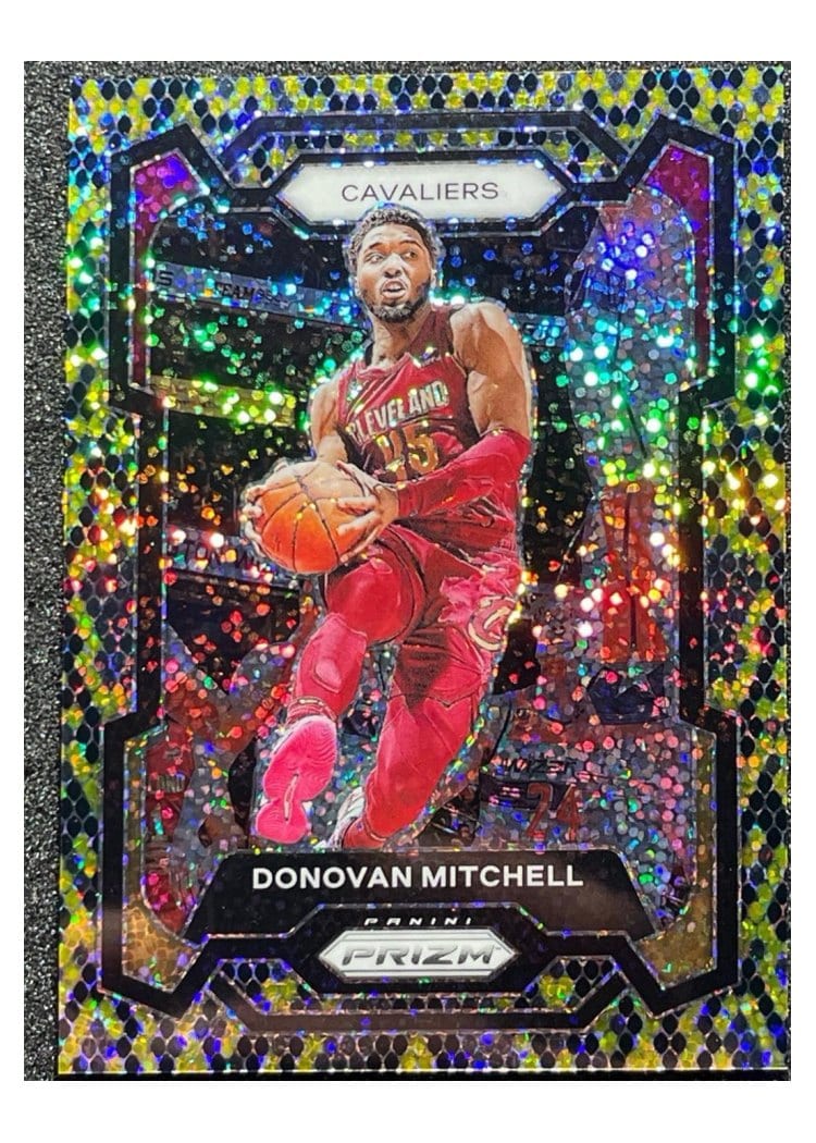 2023-24 Panini Prizm Base Set Donovan Mitchell #43 card