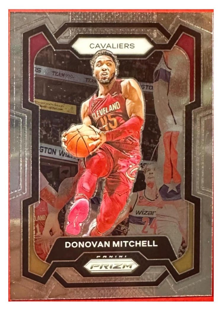 2023-24 Panini Prizm Base Set Donovan Mitchell #43 card