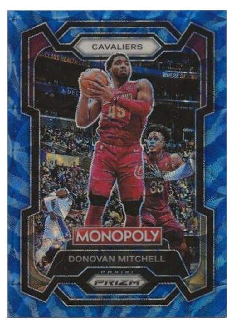 2023-24 Panini Prizm Monopoly Base Set Donovan Mitchell #19 card