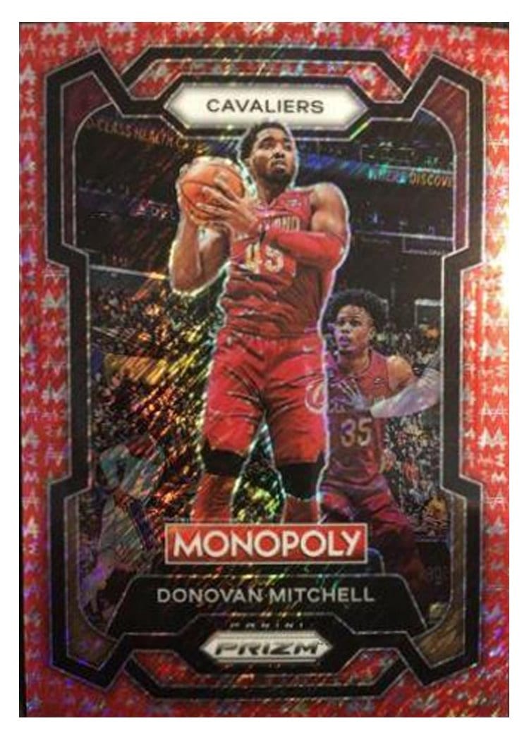 2023-24 Panini Prizm Monopoly Base Set Donovan Mitchell #19 card