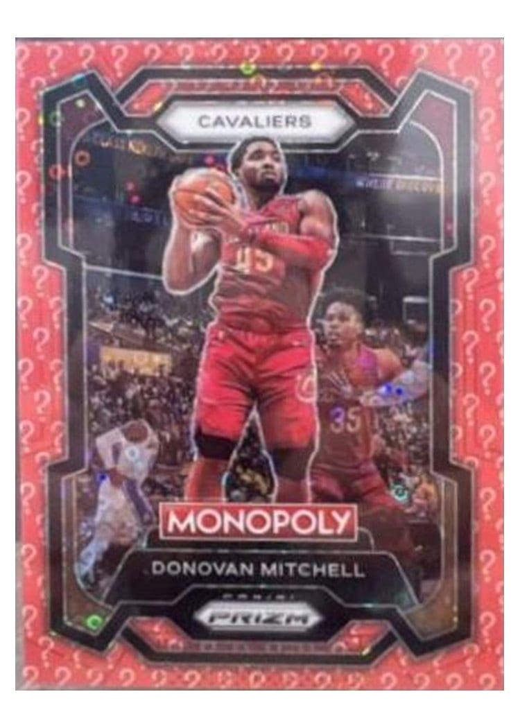 2023-24 Panini Prizm Monopoly Base Set Donovan Mitchell #19 card