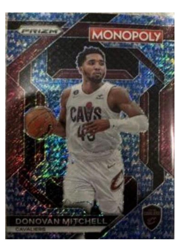 2023-24 Panini Prizm Monopoly Base Set Donovan Mitchell #19 card