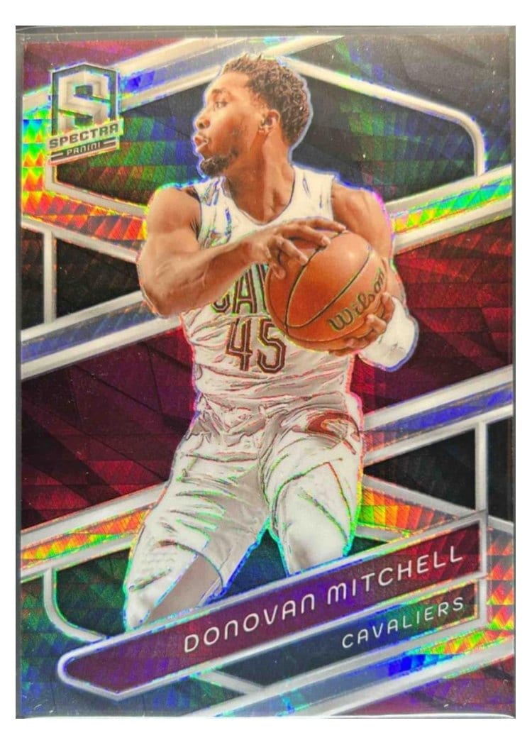 2023-24 Panini Spectra Base Set Donovan Mitchell International #62 card