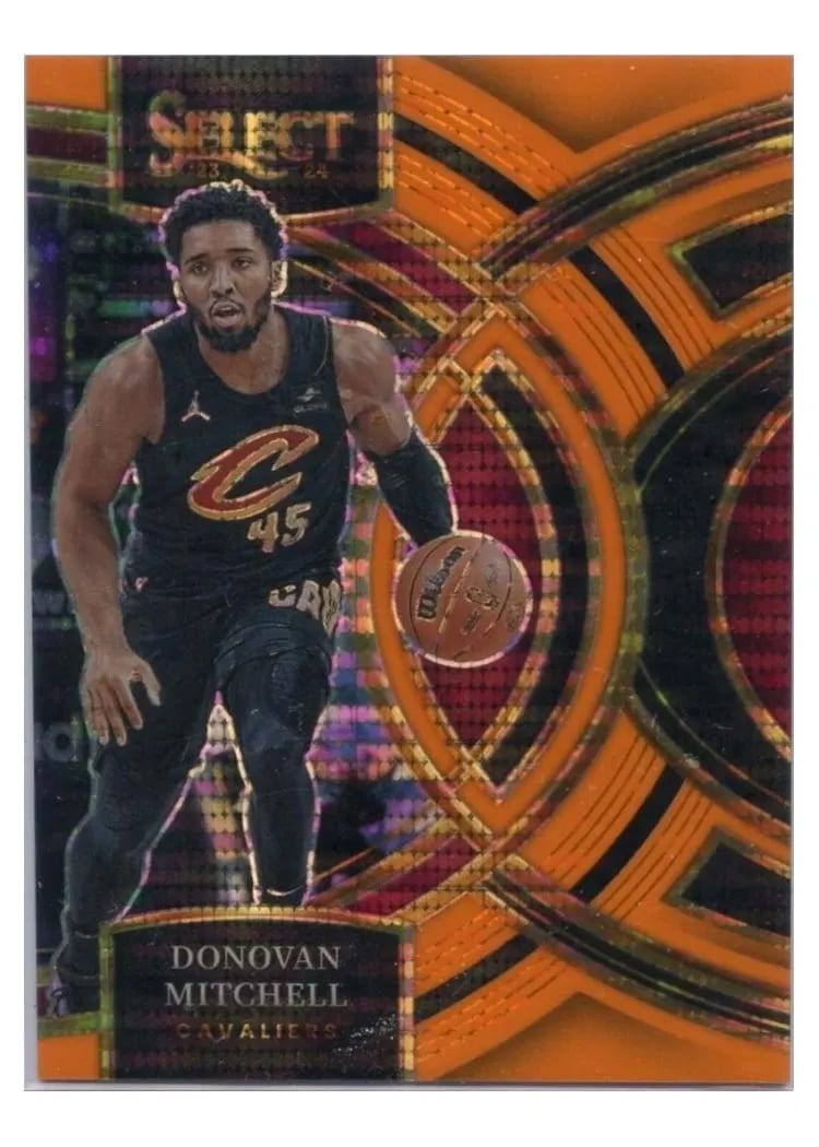 2023 Panini Select Donovan Mitchell #163 card