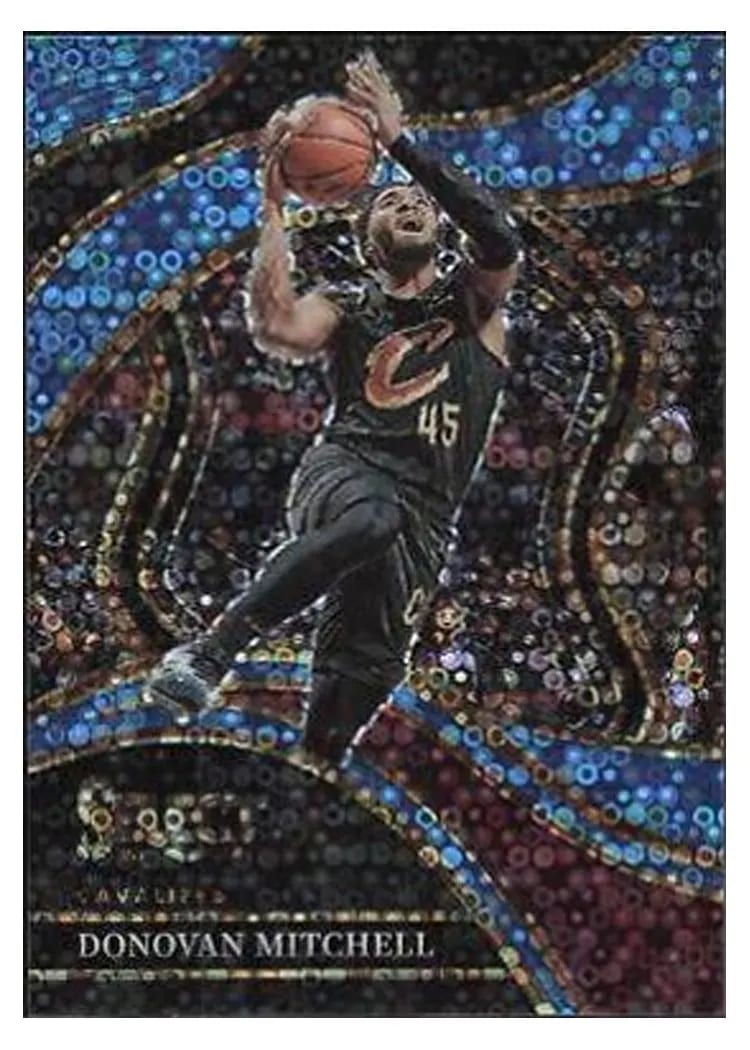 2023 Panini Select Donovan Mitchell #238 card