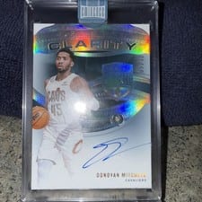 Donovan Mitchell 2024-25 Panini Eminence Crystal Clarity Diamond Signatures card