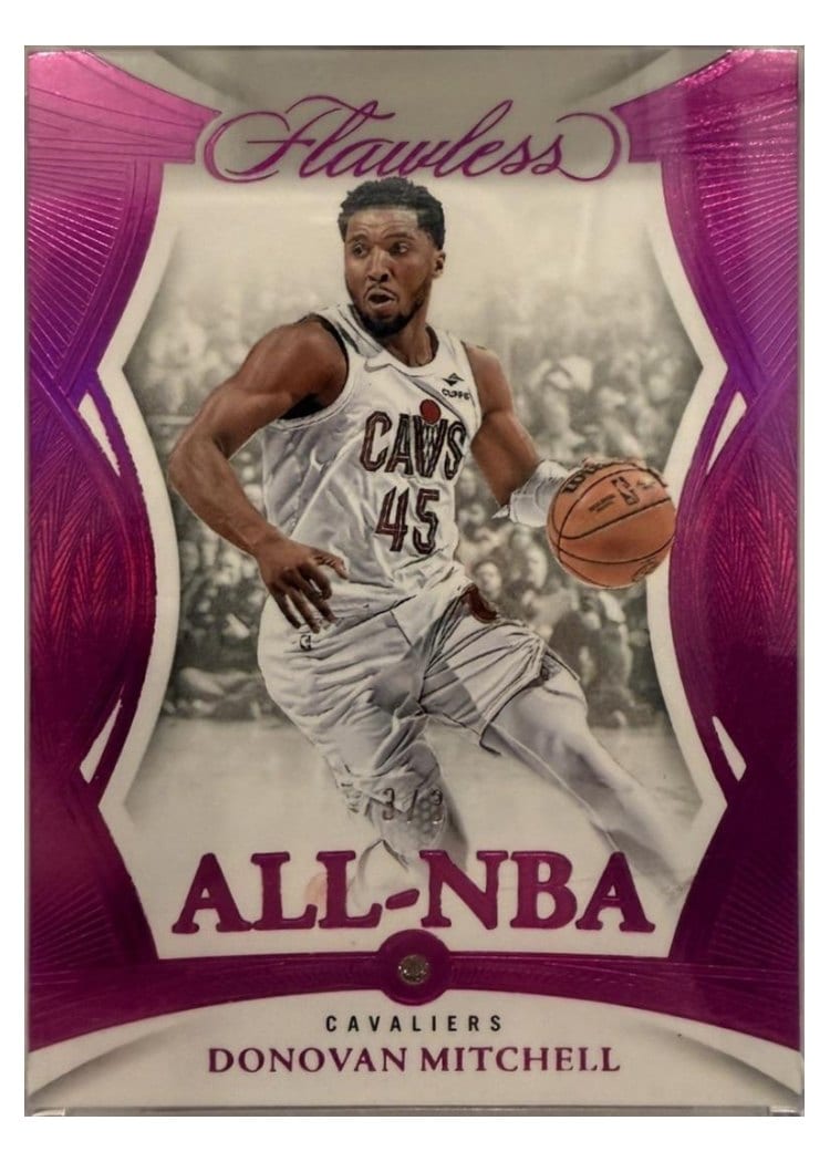 2024-25 Panini Flawless Base Gems Donovan Mitchell #194 card