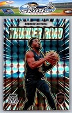 2024-25 Panini Mosaic Thunder Road Donovan Mitchell #14 card
