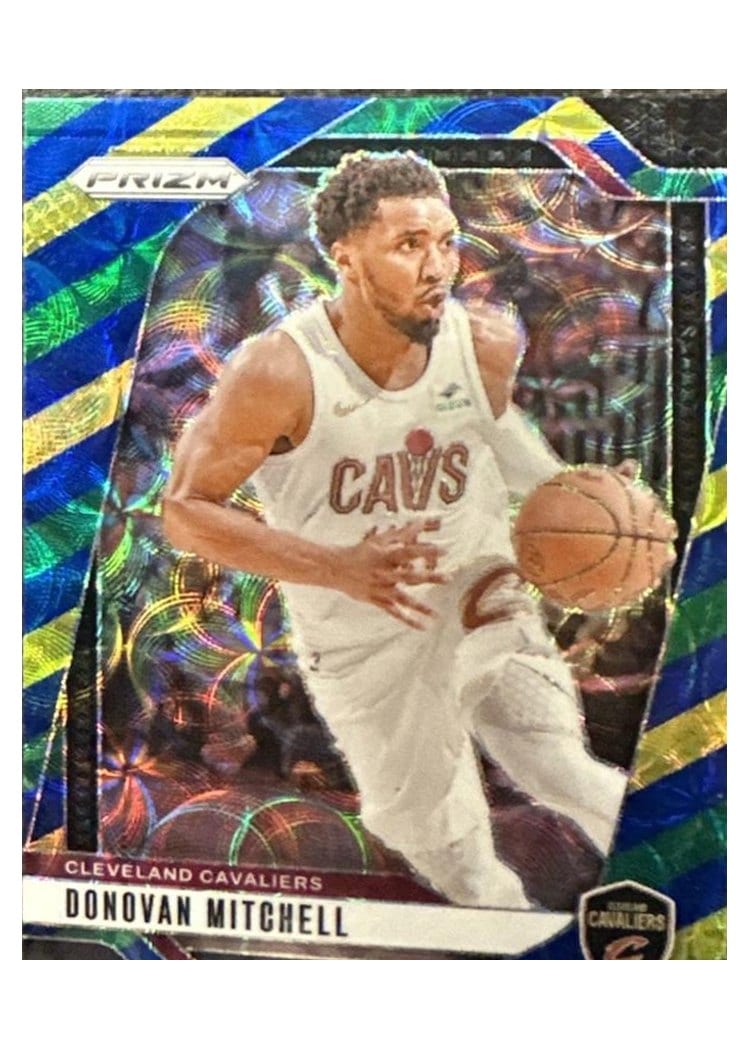 2024-25 Panini Prizm Base Set Donovan Mitchell #155 card
